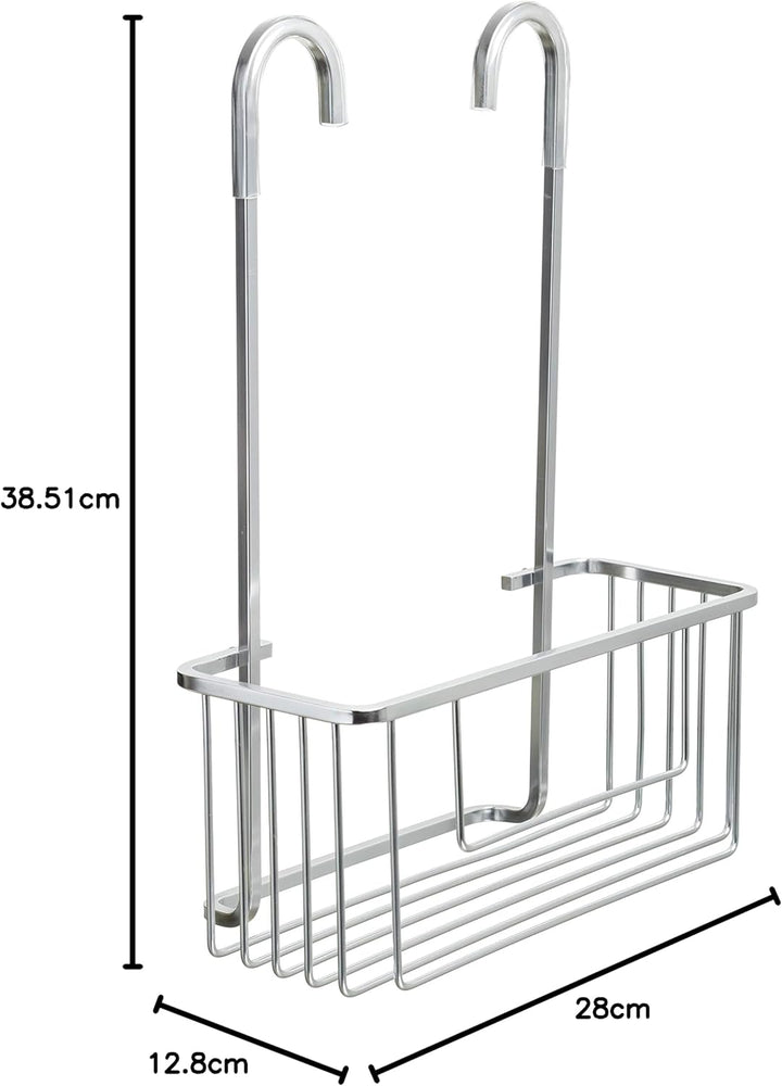 TATAY Duschkorb Aluminium | Feuchtigkeits- & Korrosionsbeständig | Belastbar bis 8kg | Einfache Mont