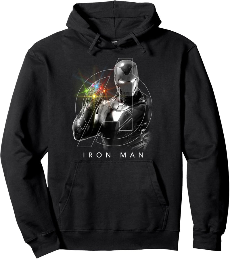 Marvel Avengers Iron Man Infinity Gauntlet Portrait Pullover Hoodie