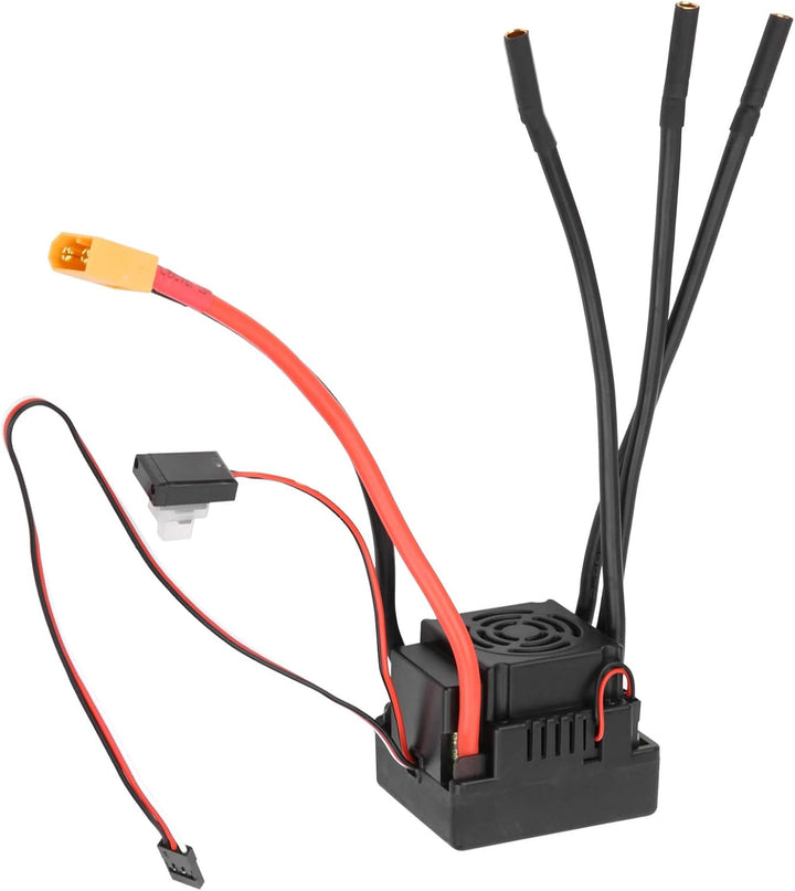 VGEBY 80A RC Car Brushless ESC Waterproof Brushless ESC Electric Speed Controller with XT60 Plug for