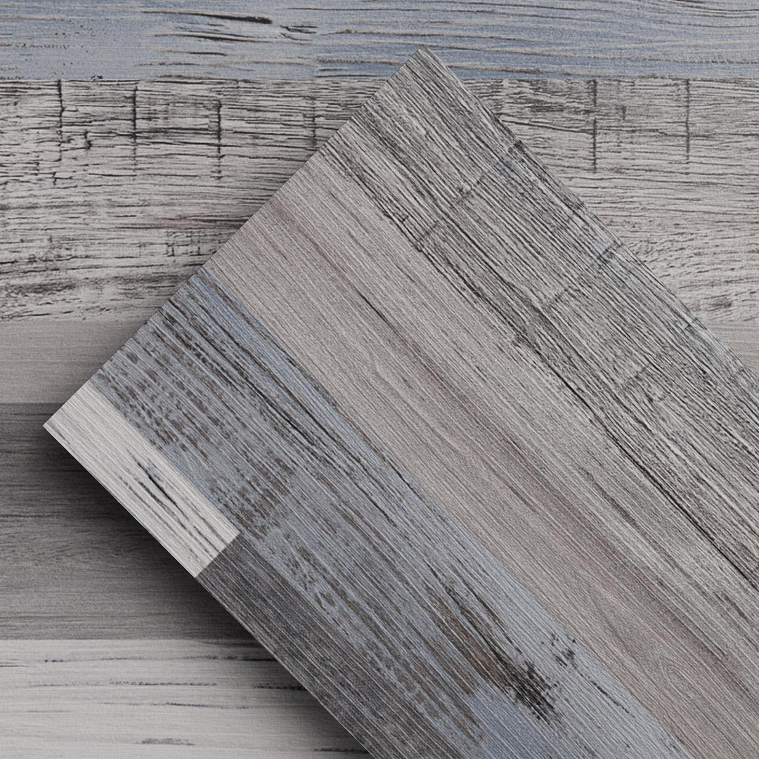 ATOPOSE Vinyl Bodenbelag Wasserfest Selbstklebend, Holzoptik 36 Dielen, Einfache DIY Verlegung für I