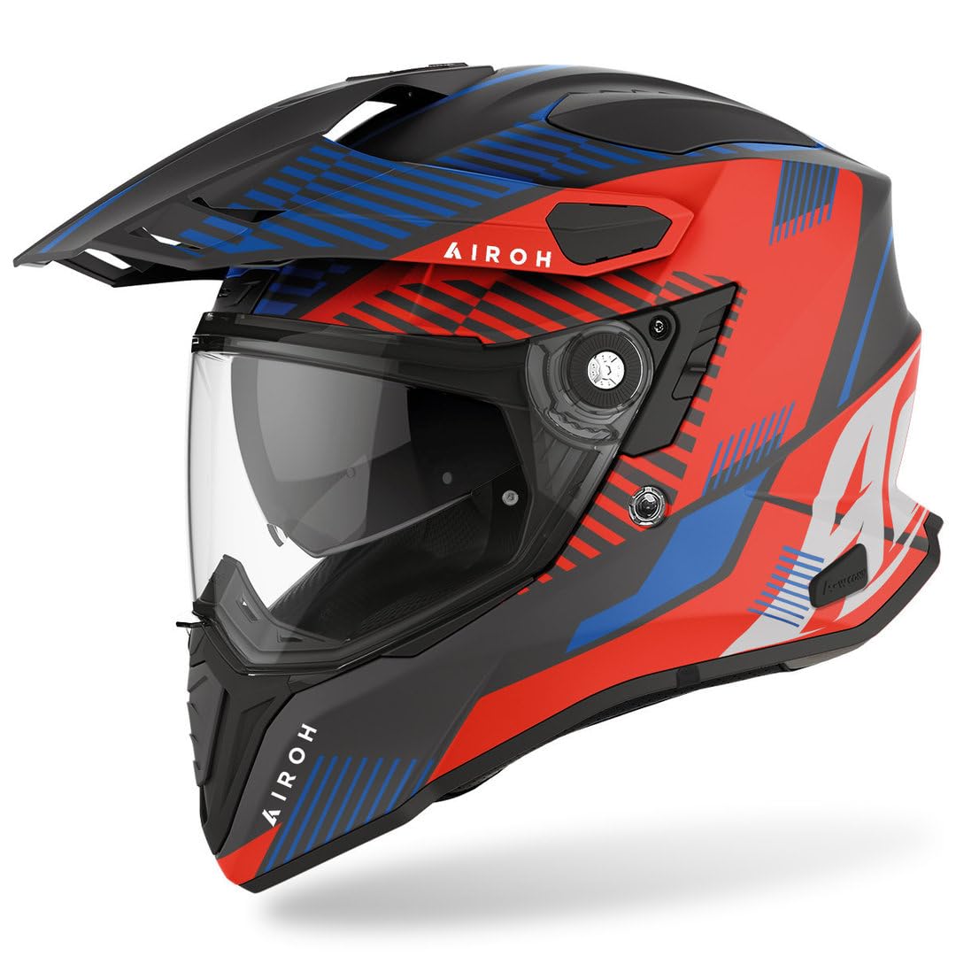 Airoh Helmet Commander Boost Red/Blue Matt S red blue, S red blue