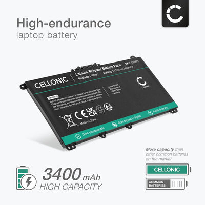 CELLONIC® Akku-Ersatz für HP 250 G7, 255 G7 Laptop 3400mAh 11.55v