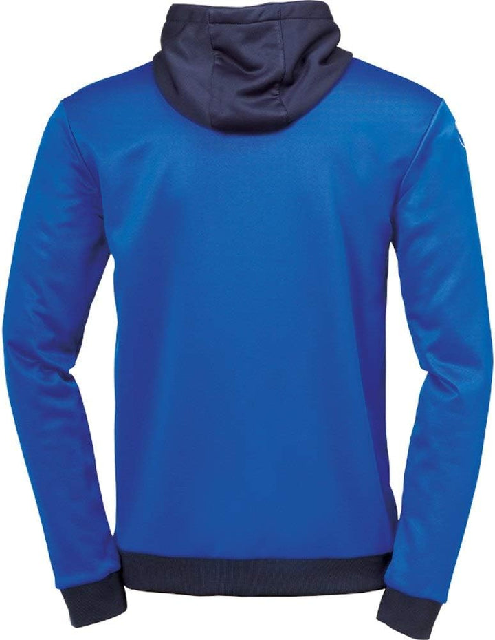 uhlsport Unisex Kinder Offense 23 Multi Hood Jacke Kinder Jacke 116 azurblau/Marine/Weiss, 116 azurb