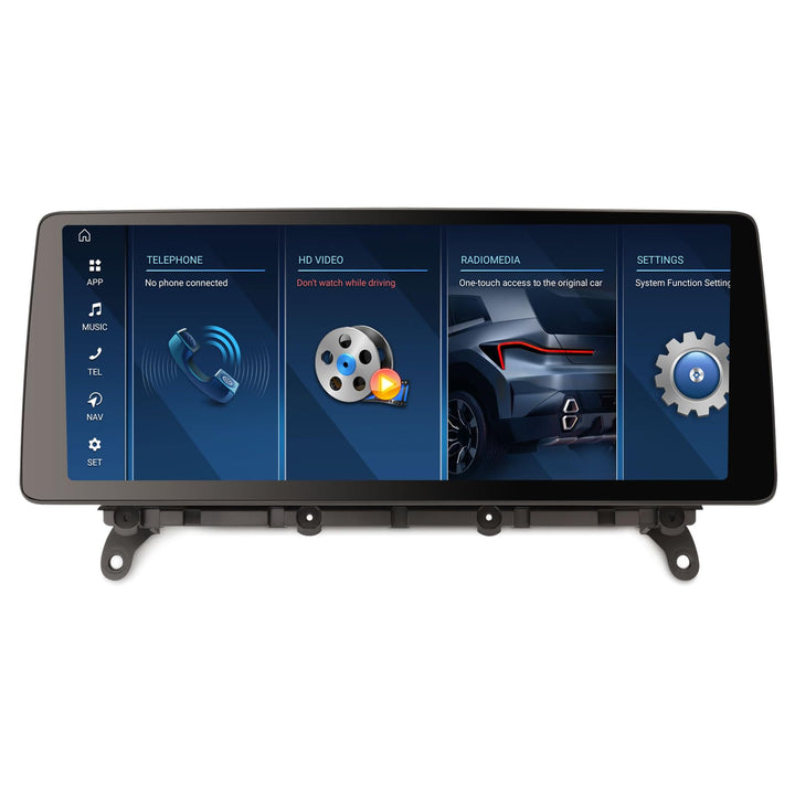 Erisin 12.3 Zoll 8-Kern 8GB+128GB Android 14 Autoradio Bluetooth mit GPS Navigation für BMW X3 F25 X