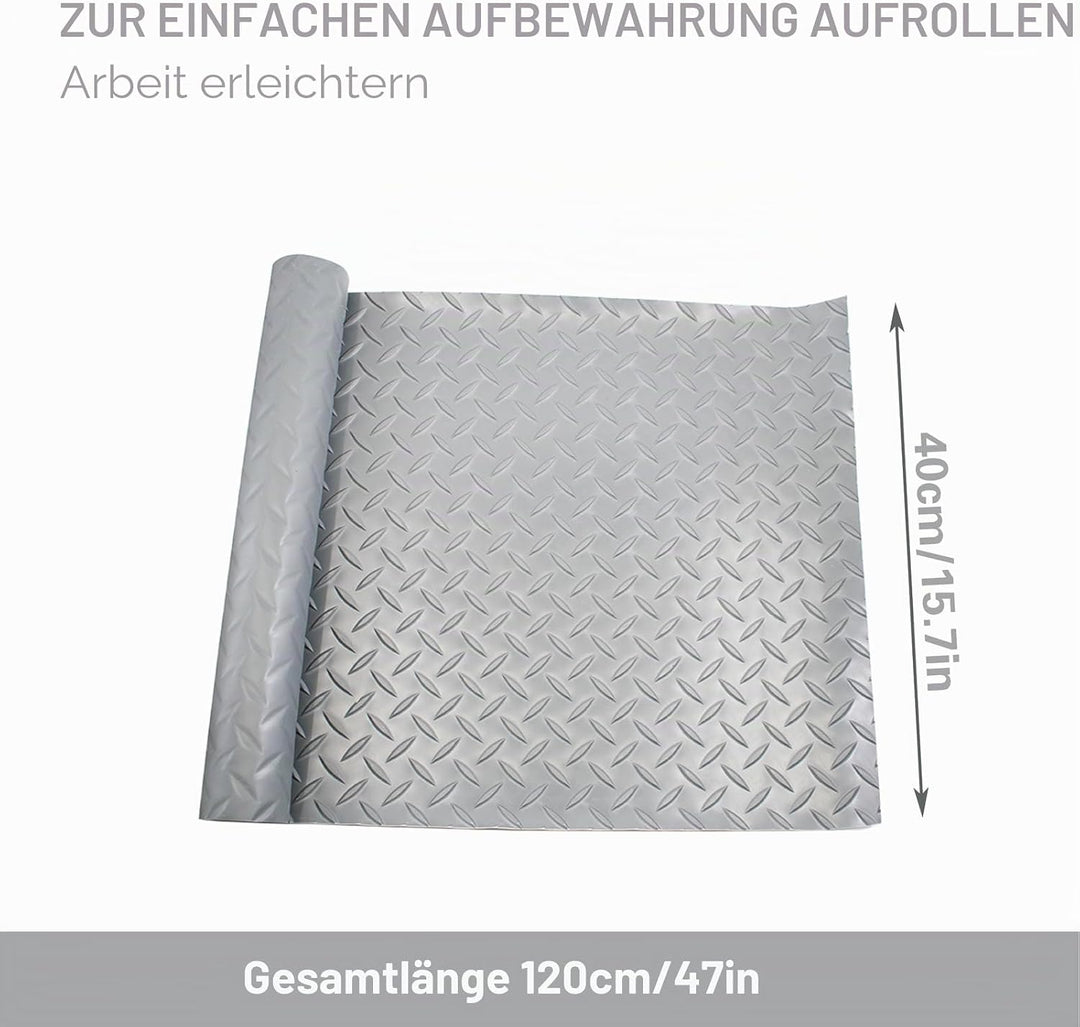 Werkbankmatte 40x120 cm rutschfeste Tischunterlage 2mm dick Arbeitsmatte Thekenmatte für Handwerk, H