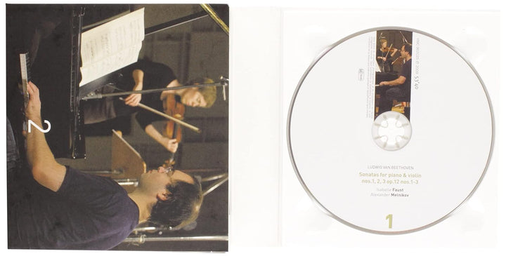 Sonaten für Violine & Klavier (GA), Audio-CD