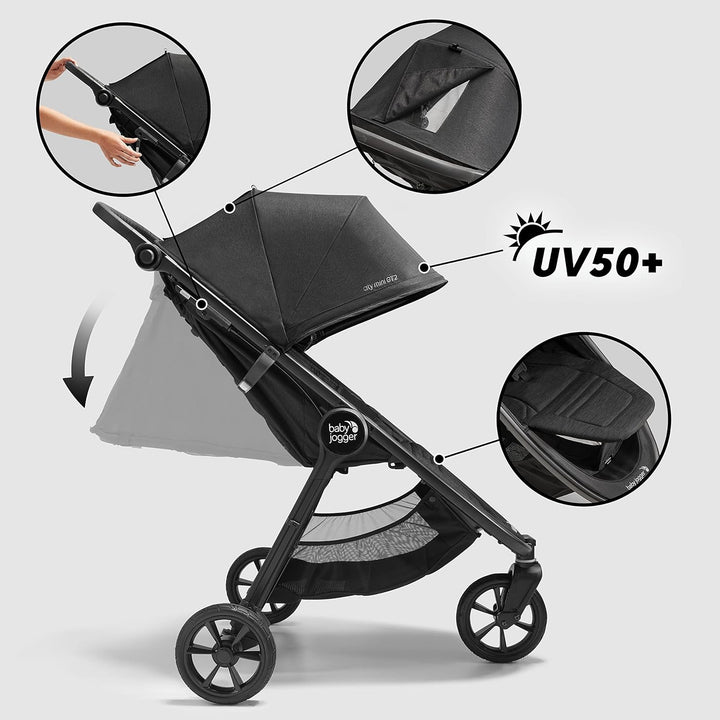 Baby Jogger City Mini GT2 leichter Kombikinderwagen | Allradfederung für jedes Gelände | mit einer H