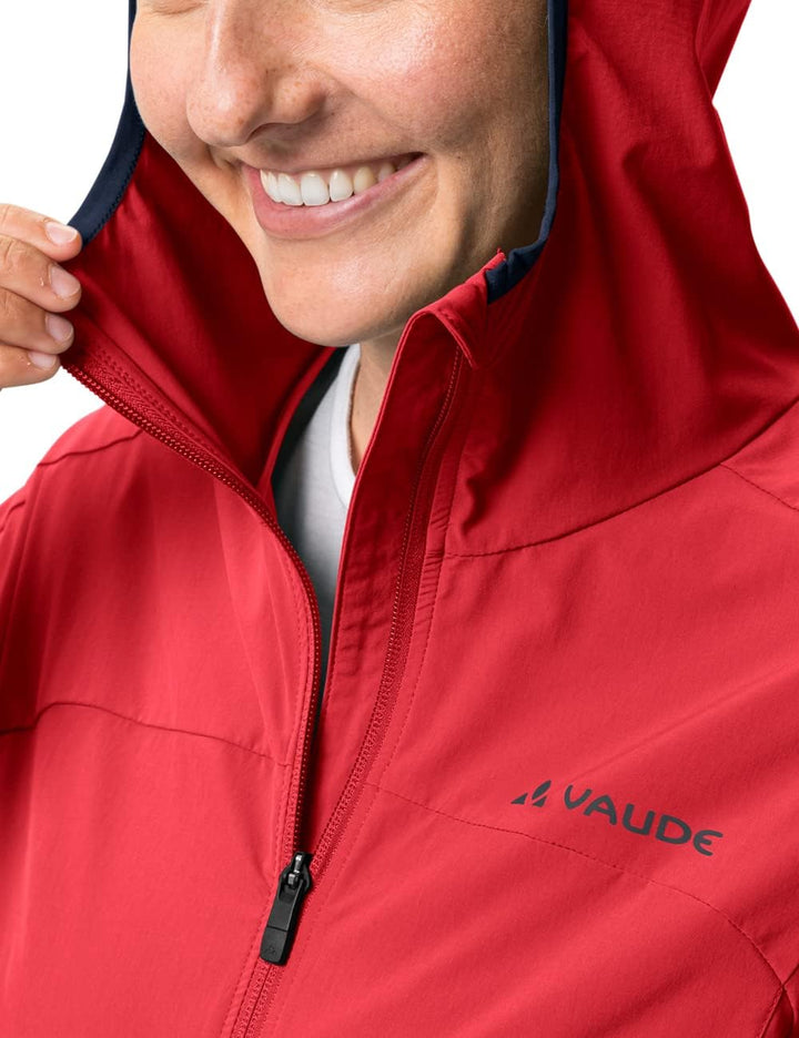 VAUDE Moab IV Softshelljacke für Damen - Übergangsjacke Damen, Winddichte & Atmungsaktive MTB-Jacke,