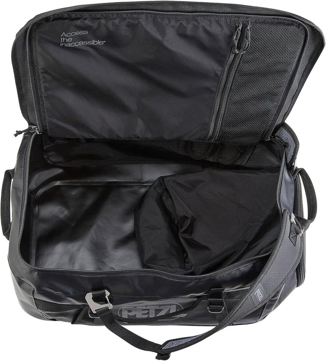 Petzl Duffel 58,5cm Schwarz, 58,5cm Schwarz