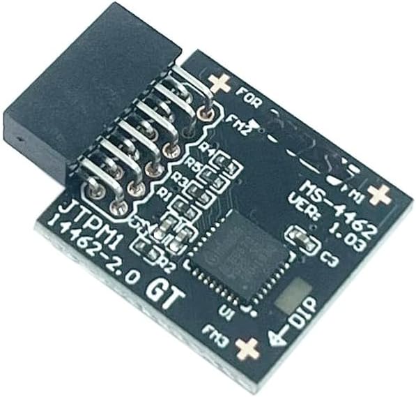 JINTAI TPM 2.0Modul SPI 12Pin mit Infineon SLB9670 Windows 11 Upgrade Ersatz für MSI für MPG B550 Ga