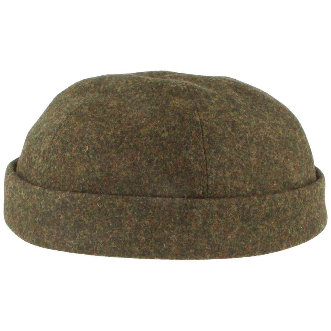Bullani Docker Cap Docker Mütze Seemannsmütze aus 100% Wolle Kappe Made IN Germany Cap Bequem & Haut