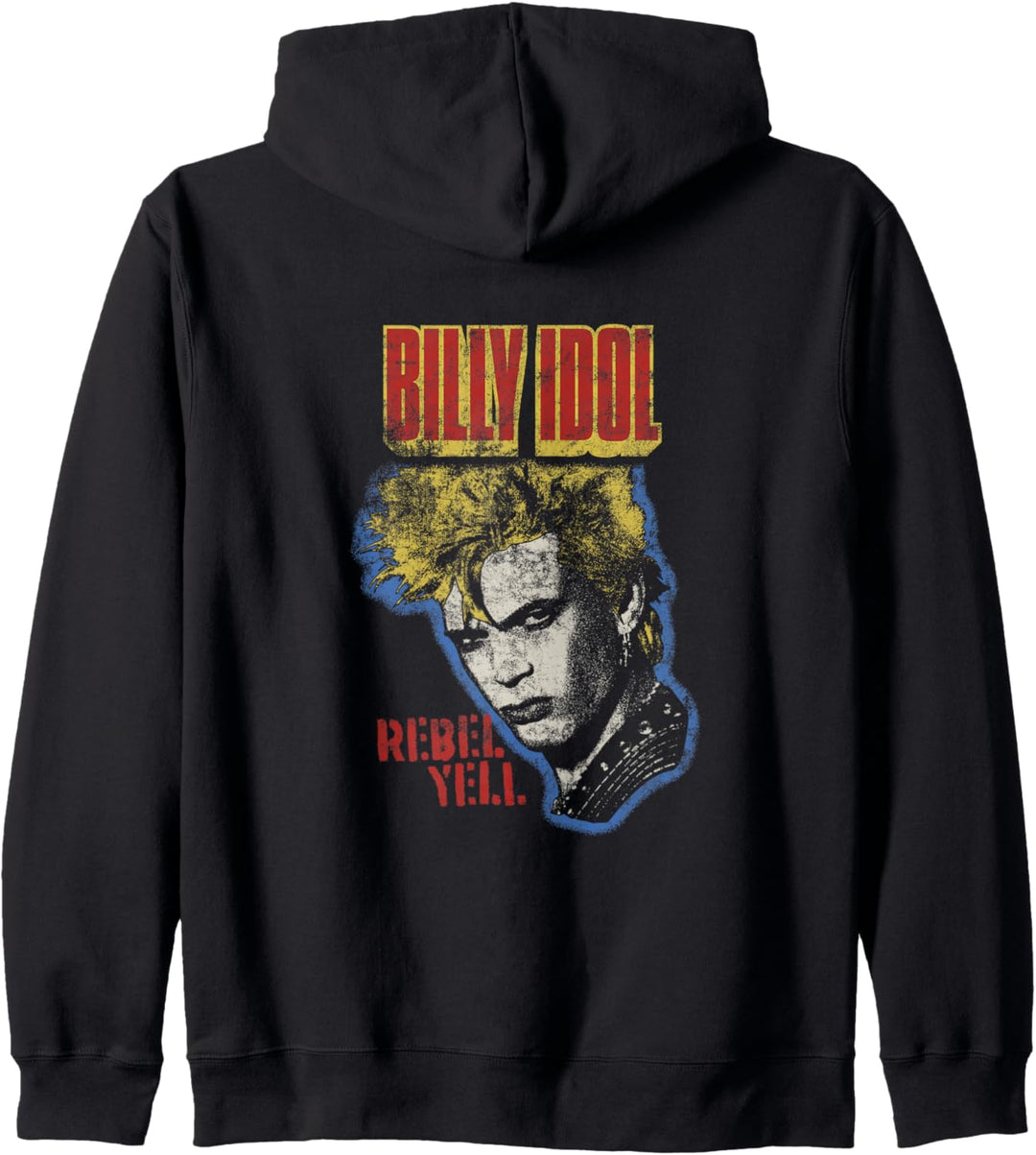 Billy Idol - Vintage-Porträt Kapuzenjacke