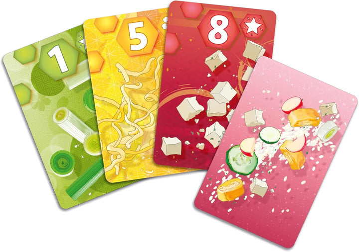 HeidelBär Games Umami - Unterhaltsames Kartenspiel mit appetitlichen Illustrationen - Einzigartiges
