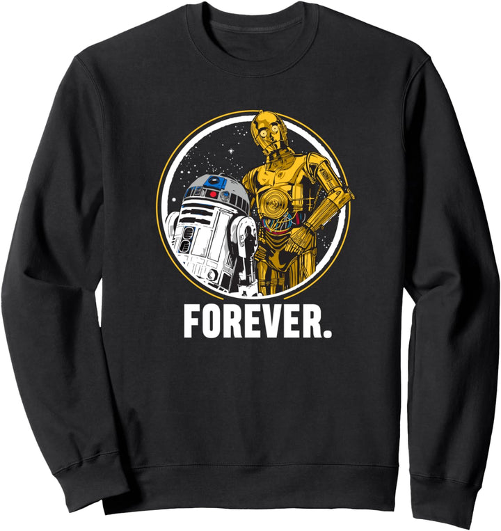 Star Wars C-3PO and R2-D2 Friends Forever Sweatshirt