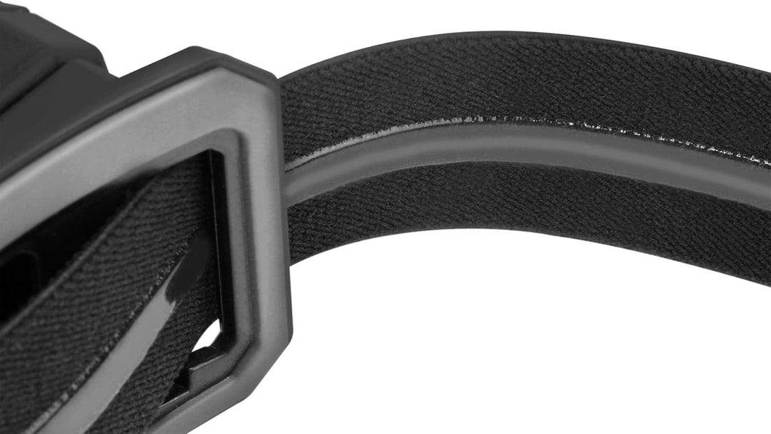 ANSMANN HD280RS LED-Kopflampe, superleicht, dezent, kompakt mit einstellbarem Kopfband, wiederauflad