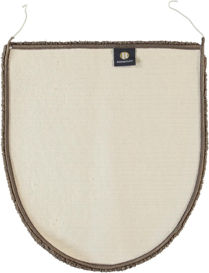 Rhomtuft Badteppiche Square Taupe - 58 Deckelbezug 45x50 cm, Deckelbezug 45x50 cm