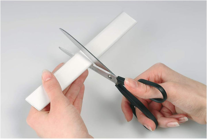 Durable Scannerschienen Scanfix inkl. Etiketten, 200 x 20 mm, transparent, 50 Stück, 802319, 200 x 2