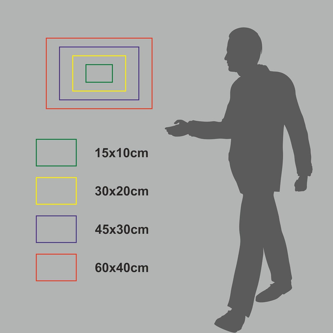 Melis Folienwerkstatt Schild Naturschutz-Gebiet - 60x40cm - Bohrlöcher - 3mm Aluverbund – 20 VAR S00
