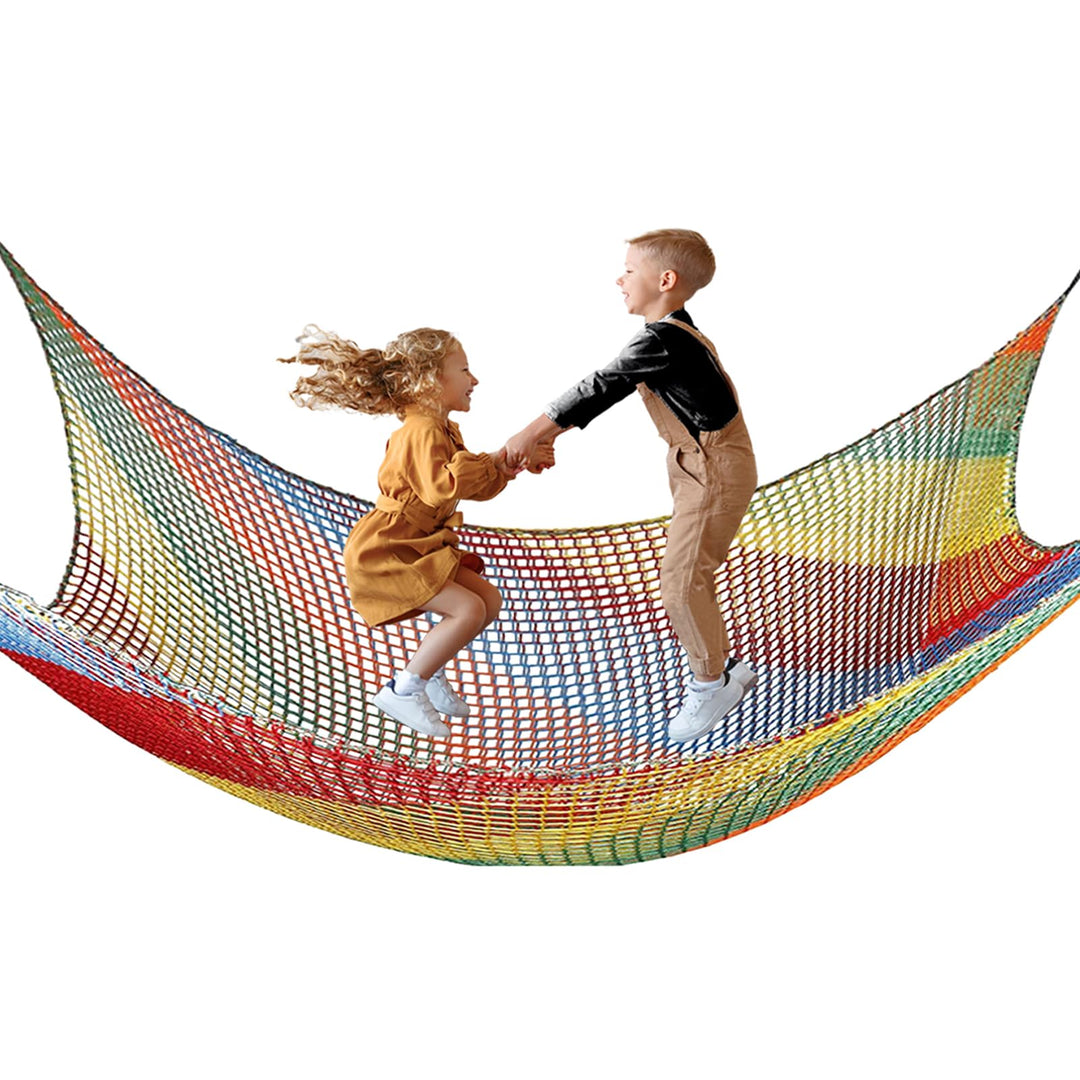 Kletternetz Spielplatz Doppelschicht Schutznetz Kinder Spielplatz Sicherheitsnetz Klettergerüst Netz