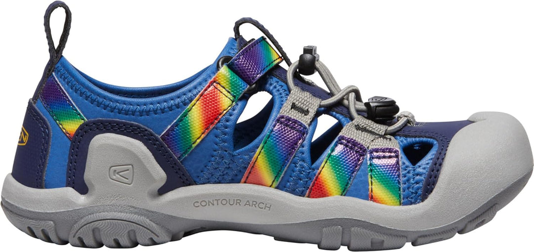KEEN Knotch Creek Sandale 19 EU Bright Cobalt Rainbow Tie Dye, 19 EU Bright Cobalt Rainbow Tie Dye