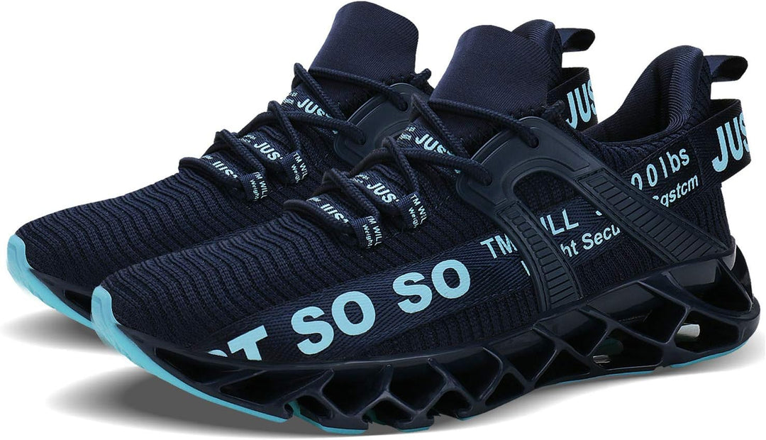 JSLEAP Schuhe Herren Laufschuhe Herre Damen Sportschuhe Strassenlaufschuhe Sneaker Joggingschuhe Tur