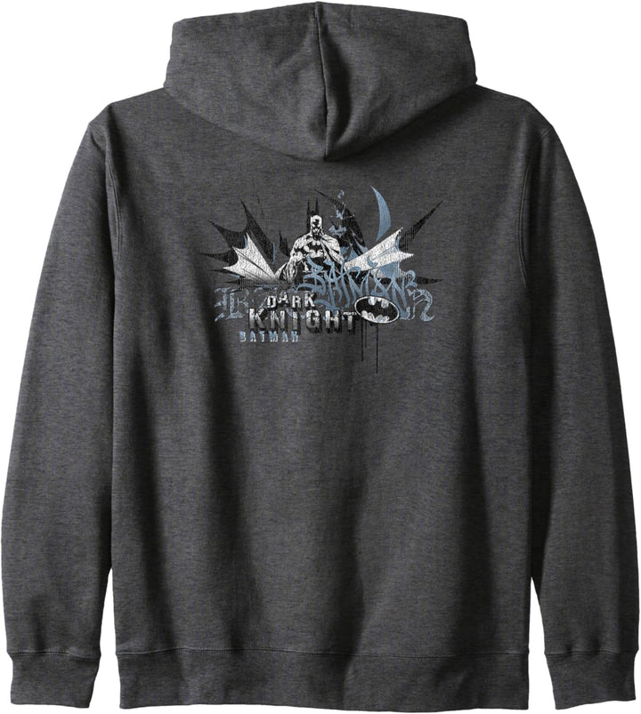 Batman Dark Knight Graffiti Kapuzenjacke
