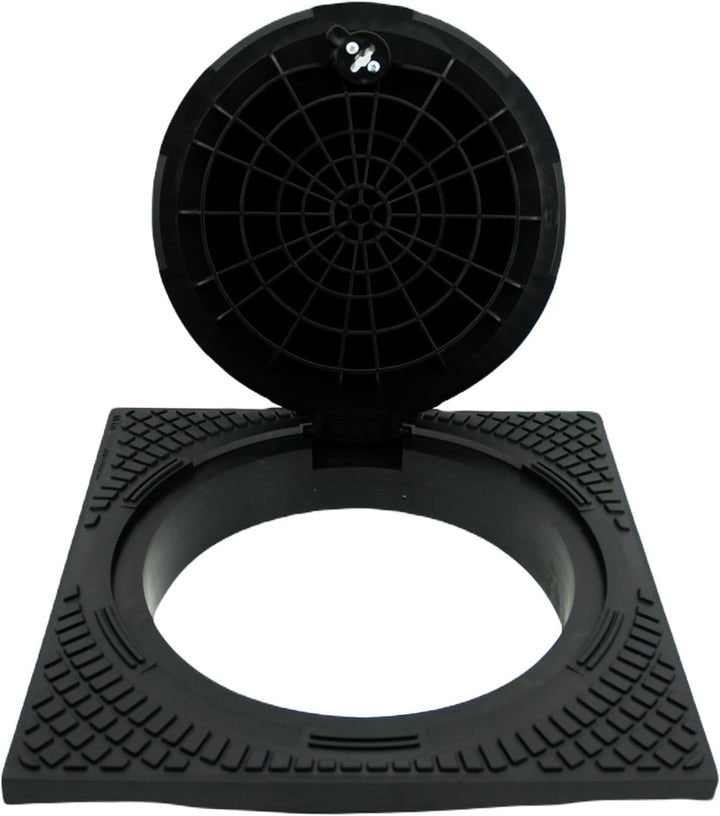 Rückstauklappe Revisionsschacht Kontrollschacht Quadratischer Deckel Abwasserschacht DN400/200mm/160