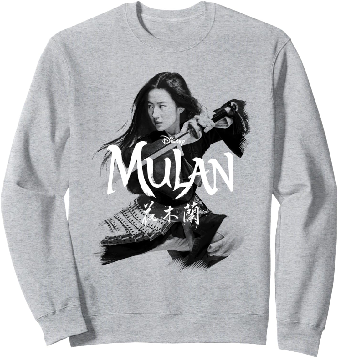 Disney Mulan Live Action Mulan Action Pose Logo Sweatshirt