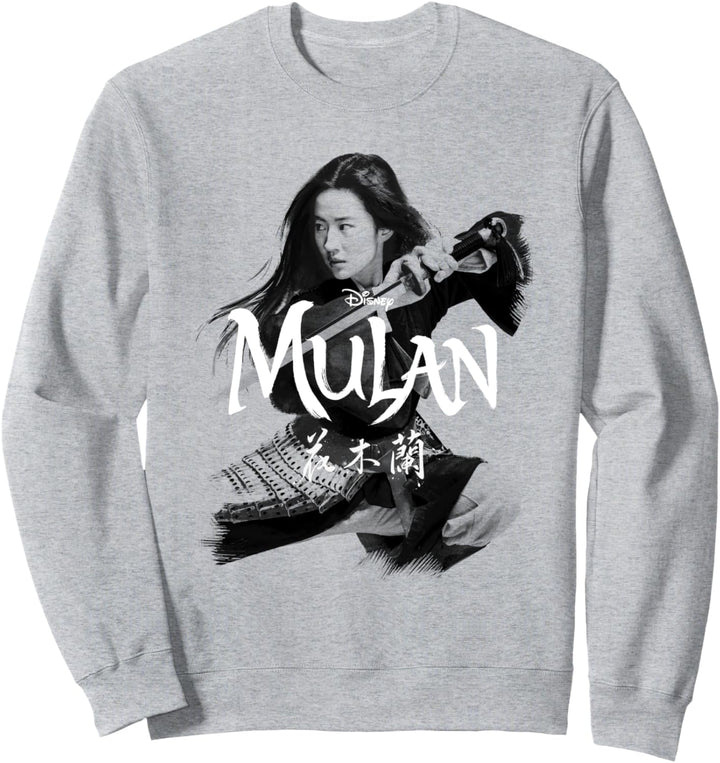 Disney Mulan Live Action Mulan Action Pose Logo Sweatshirt