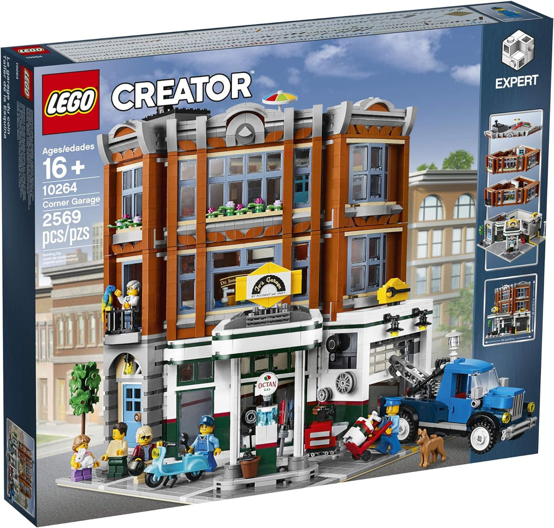 LEGO Creator Expert Corner Garage 10264 Building Kit (2569 Piece) Standardverpackung, Standardverpac