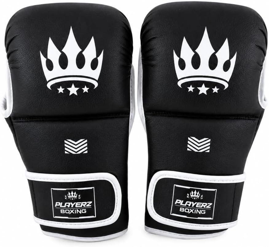 Playerz Spartec MMA-Handschuhe, 200 g, gemischte Kampfsport-Handschuhe, 227 g, Grappling-Handschuhe,