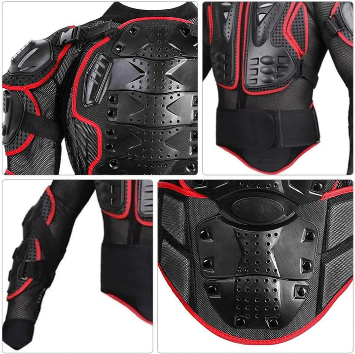 BESPORTBLE Motorrad Ganzkörperpanzer Jacke Antikollision Sporthemden Motocross Motos Protector für O