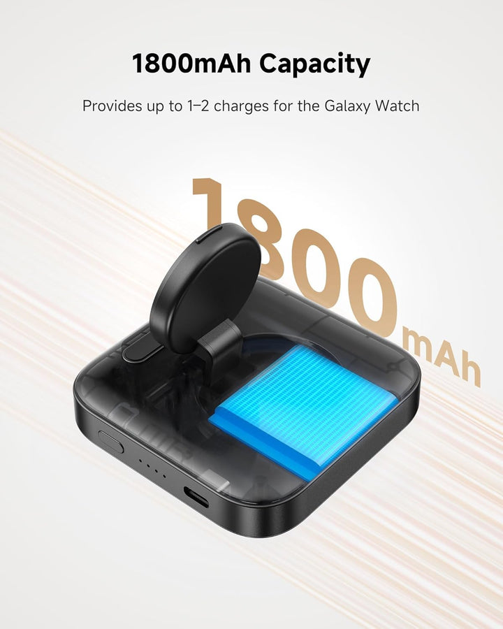 Tragbares Ladegerät für Samsung Galaxy Watch 8/8 Classic/7/Ultra/FE/6/6 Classic/5/5 Pro/4/4 Classic/