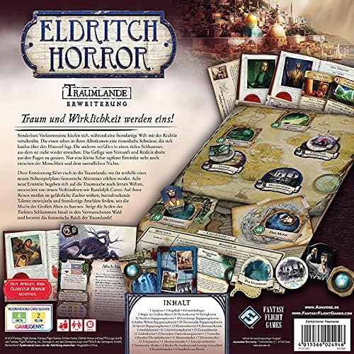 Fantasy Flight Games | Eldritch Horror – Traumlande | Erweiterung | Expertenspiel | Strategiespiel |