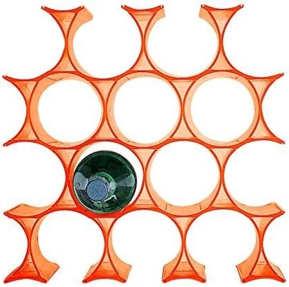 Kartell Infinity, Plastik, orange, 14.5 x 9.5 x 5.7 cm Arancio, Arancio