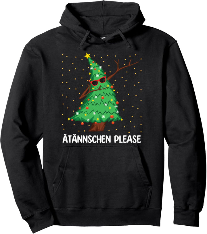 Weihnachten Ugly Christmas Weihnachtsbaum Ä Tännschen Please Pullover Hoodie