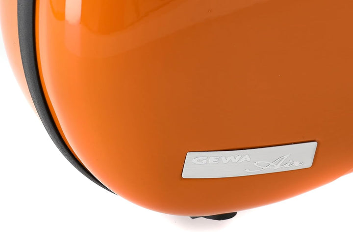 GEWA Violinformetui AIR 1.7 orange hochglanz, mit zusätzlichem Seitengriff, Made in Germany mit zusä