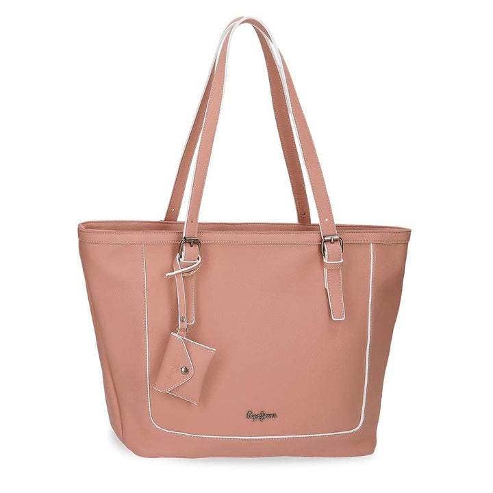 Pepe Jeans Damen Jeny Gepäck- Messenger Bag Einheitsgrösse Rosa, Einheitsgrösse Rosa