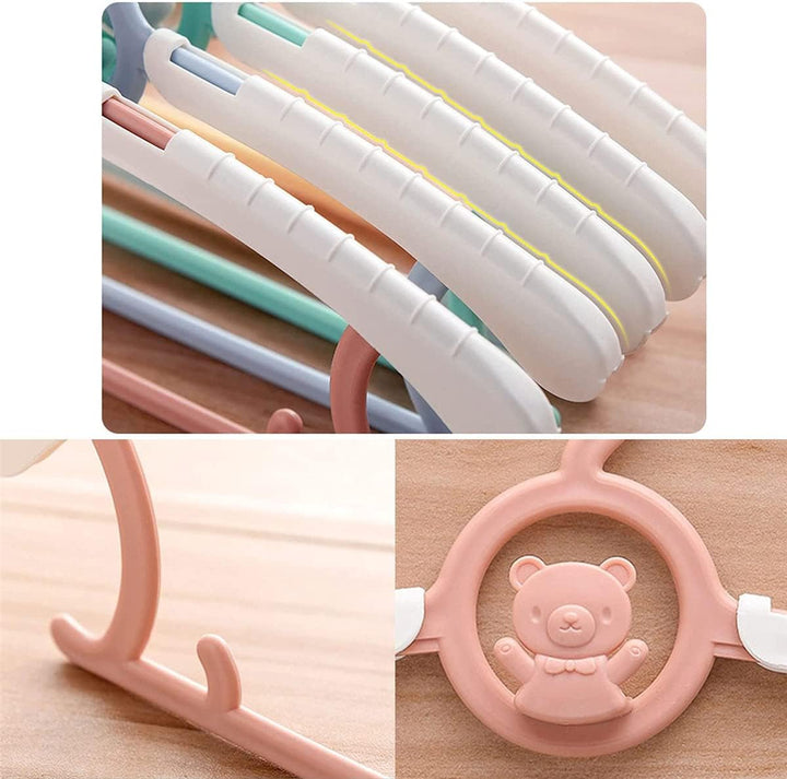 Spesh 20 Stücke Kinderkleiderbügel 28-36cm Verstellbare Baby Kleiderbügel Kunststoff Kleiderbügel mi