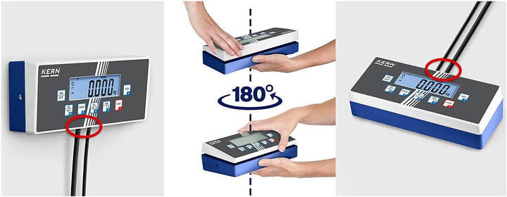 Kern EOC 60K-2L EOC 60K-2L Plattformwaage Wägebereich (max.) 60kg Ablesbarkeit 10 g, 20g über Stec