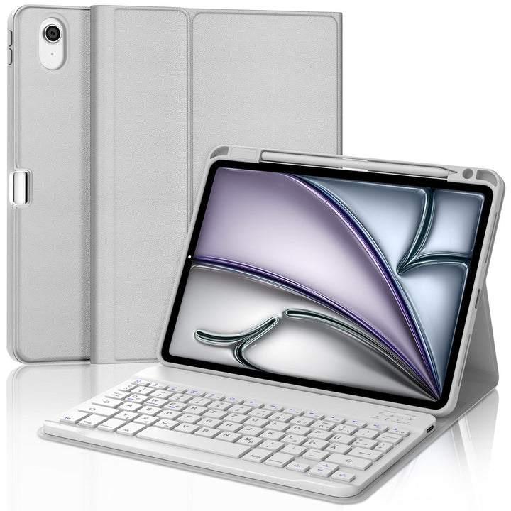 Tastatur für iPad Air 11 (M4 2026/M3 2025/M2 2024)/iPad Pro11/Air 5./4. Gen | Mit Magnetisch Abnehmb
