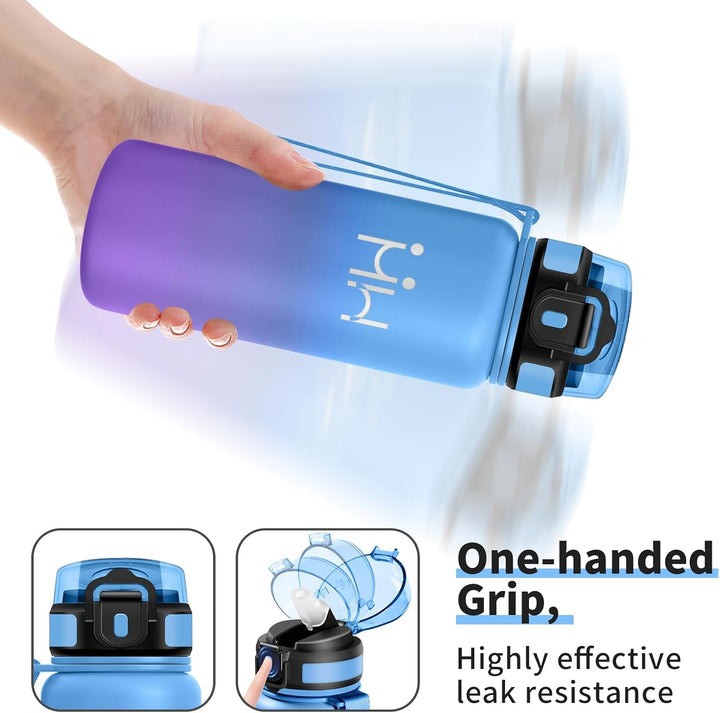 Thermosflasche Edelstahl 750ml, Trinkflasche Sport mit Strohhalm, Isolierflasche Doppelwandig, BPA-F