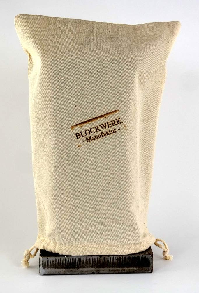 Blockwerk Magnet Messerblock 6er - Nussbaum für max. 6 Messer - Magnetblock