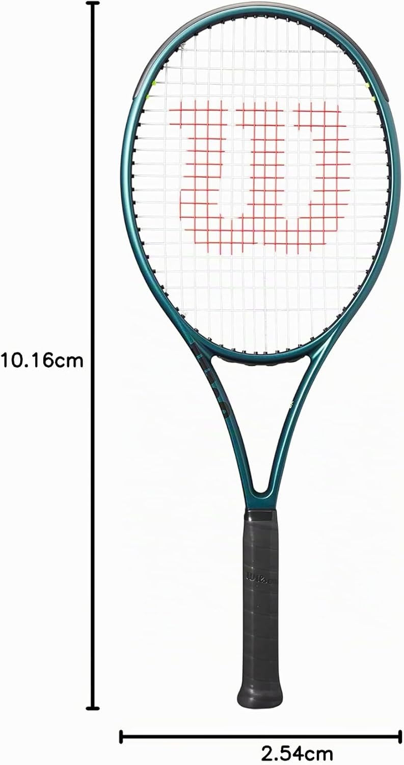 Wilson Unisex-Adult Blade 101l V9 Frm Schläger 4-1/8" (1) Grün, 4-1/8" (1) Gr&amp;