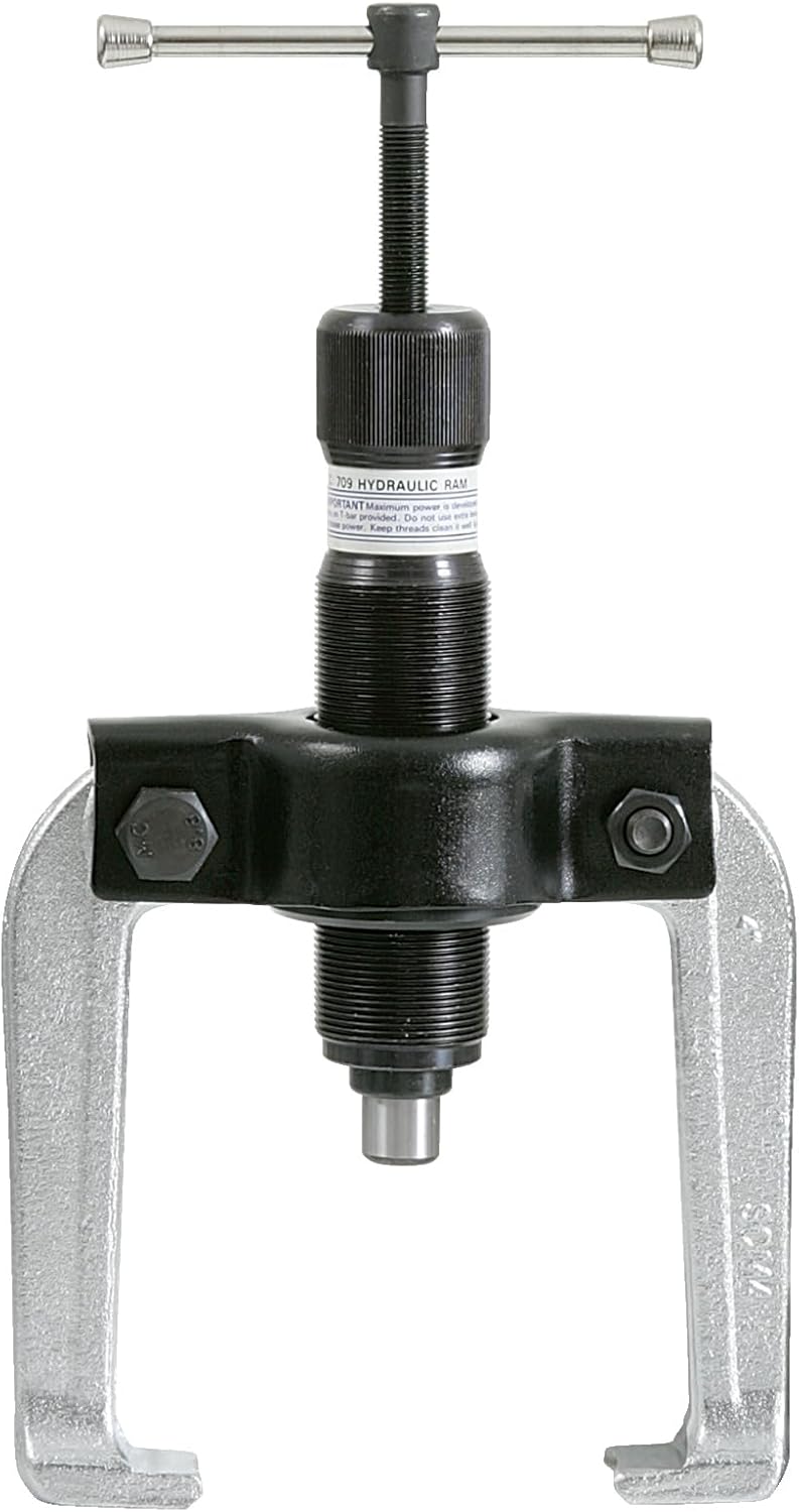 KS Tools 700.1200 Hydraulischer Abziehersatz 2-armig und 3-armig, 22-tlg