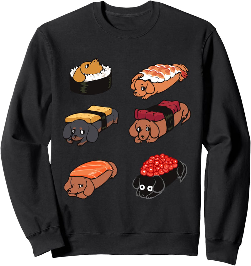 Sushi Dachshunds Sweatshirt