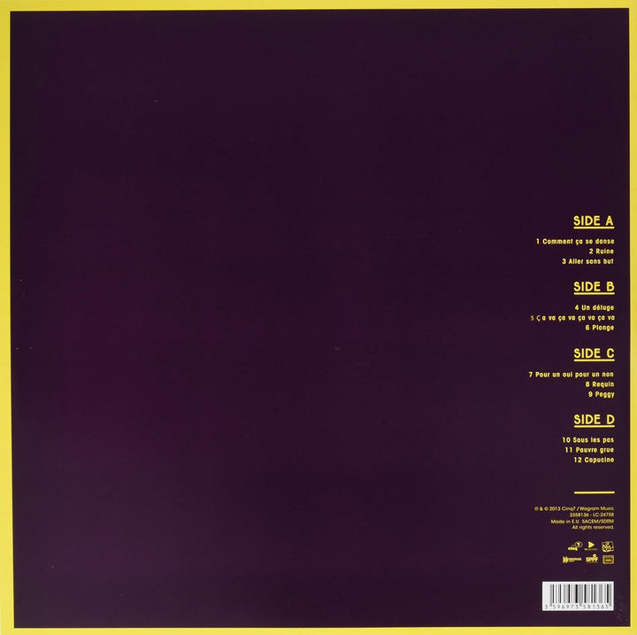 Parcs, Vinyl