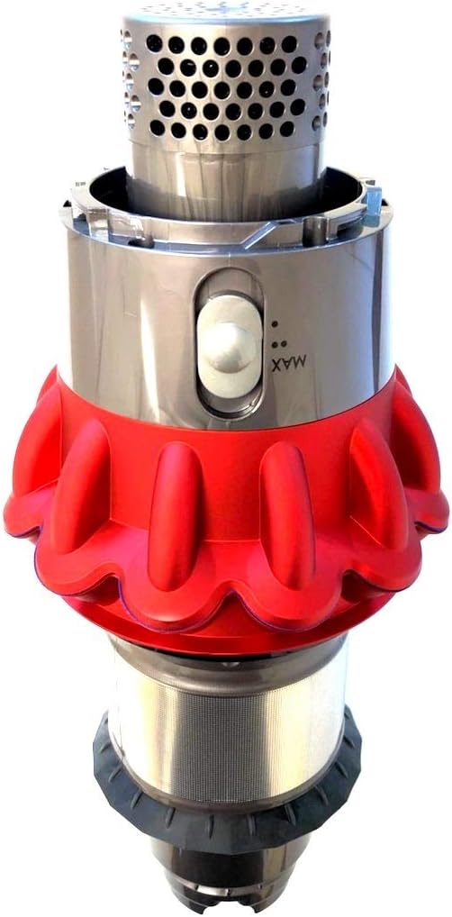 Dyson Hauptkörper/Zyklon-Montage (rot) für V10 Fluffy und Motorhead schnurlose Stick-Staubsauger, Te