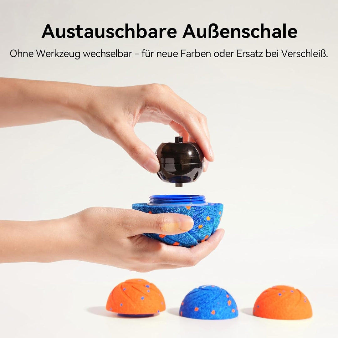 Cheerble Ersatzhülle für Wicked Ball AIR, E-TPU Aussenhülle, Blau | Original Ersatzschale aus kaubes