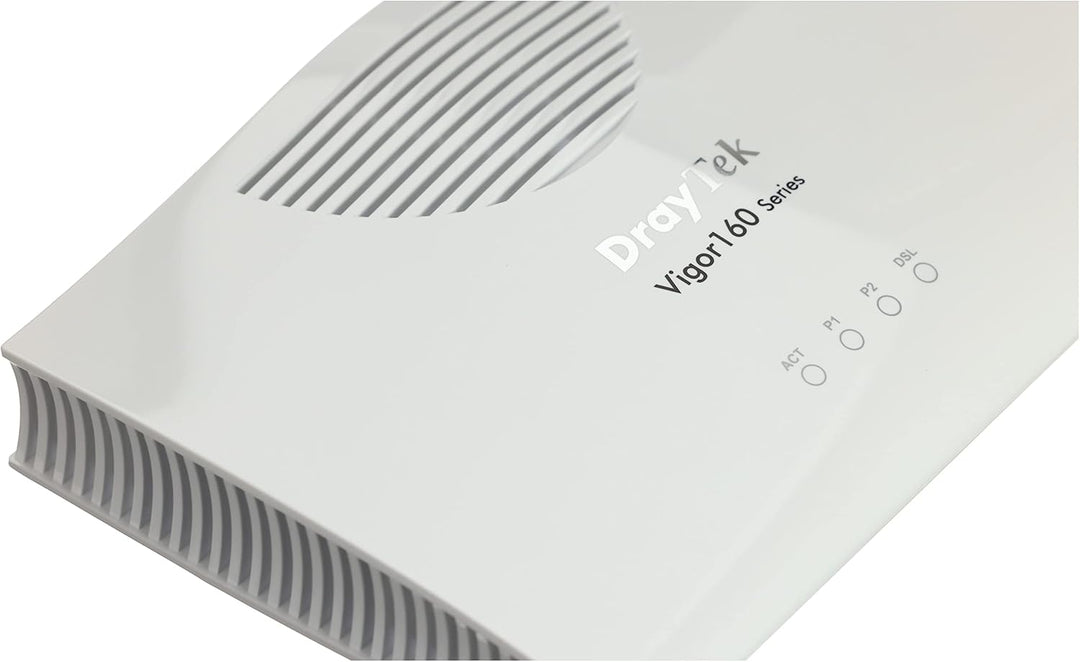 DrayTek Vigor 167 Supervectoring/VDSL2/ADSL2+ Modem DE-at-CH Weiss, Standard Single, Single